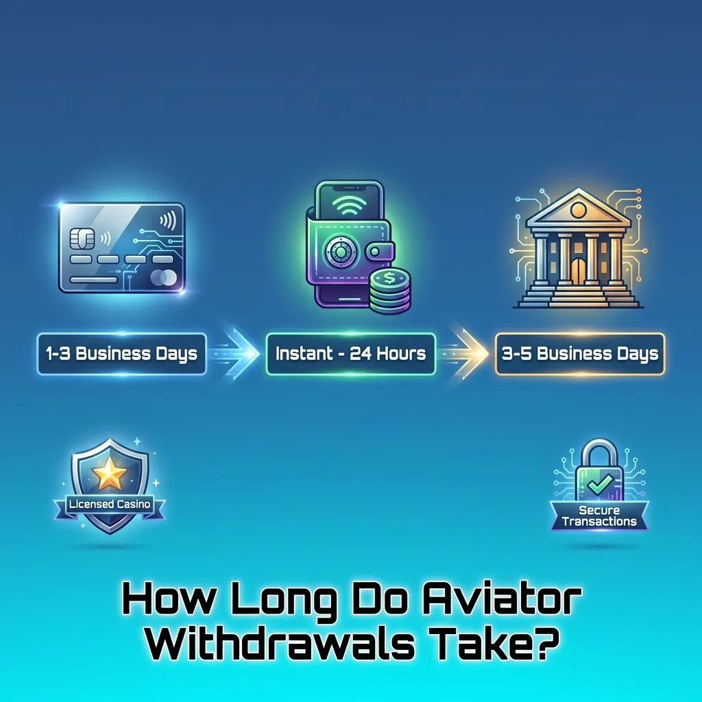Aviator game withdrawal times comparison showing e-wallets, crypto, cards, and bank transfer processing speeds